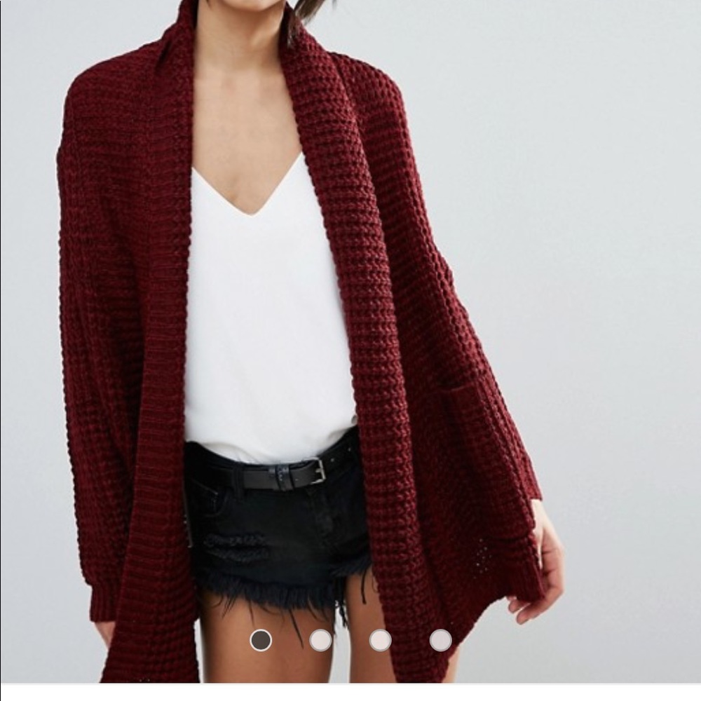 John & Jenn Manon Turn Back Collar Cardigan XS